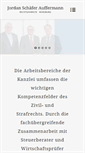 Mobile Screenshot of anwaelte-jsa.de